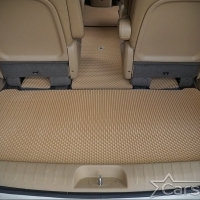 Автомобильные коврики EVA на Kia Carnival III (9мест) 2+2+3 без трансформеров (2014-2021)