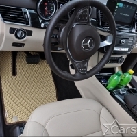 Автомобильные коврики EVA на Mercedes-Benz GLS-klasse I X166 3 ряда (2015-2019)