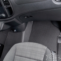 Автомобильные коврики EVA на Mercedez-Benz V-klasse II W447 (2 ряд - 2 места с проходом) (2014->)