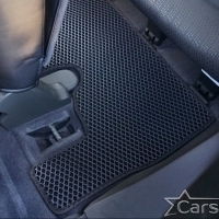 Автомобильные коврики EVA на Nissan Pathfinder III 3 ряда (2004-2014)