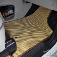 Автомобильные коврики EVA на Chrysler Grand Voyager V (2008->) 2 ряд: кресла 1+1 не убираются в пол