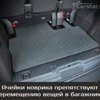 Автомобильные коврики EVA на Peugeot Traveller 8 мест, Long (2016-2024) 