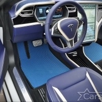 Коврики текстильные на Tesla Model S (2012->) 