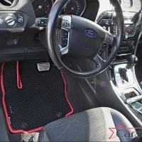 Коврики текстильные на Ford Galaxy II 3 ряда (2006-2010)