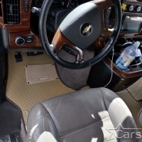 Коврики текстильные на Chevrolet Express II без консоли (2002->)