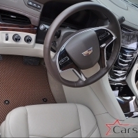 Коврики текстильные на Cadillac Escalade IV 3 ряда (2014->)