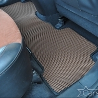 Коврики текстильные на Hyundai Santa Fe III 3 ряда (2012-2018)