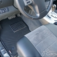 Коврики текстильные на Nissan Pathfinder III 3 ряда (2004-2014)