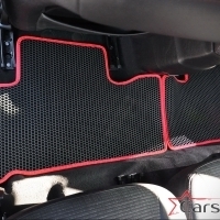 Коврики текстильные на Ford Galaxy II рестайл 3 ряда (2010-2015)