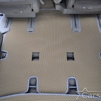 Коврики текстильные на Toyota Noah-Voxy II пр.руль (2007-2015) 2 ряд - с проходом