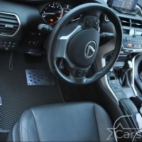 Двухслойные коврики EVA на Lexus NX I (2012-2021) 