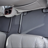 Двухслойные коврики EVA на Toyota Sienna III 6 мест (2010-2020)