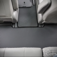 Двухслойные коврики EVA на Toyota Sienna III 6 мест (2010-2020)