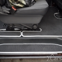 Двухслойные коврики EVA на Mercedes-Benz Viano W639 без столика (2003-2014)