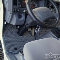 Двухслойные коврики EVA на Isuzu Elf NM VI (2007->)