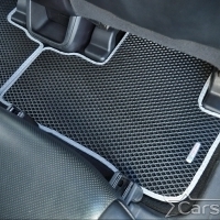 Двухслойные коврики EVA на Toyota Highlander III 3 ряда (2013-2019)