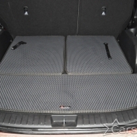 Двухслойные коврики EVA на Hyundai Santa Fe IV рестайл 3 ряда (2020->)