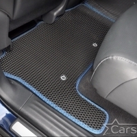 Двухслойные коврики EVA на Infiniti QX56 II 3 ряда (2010-2014)