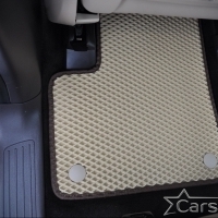 Двухслойные коврики EVA на Mercedes-Benz GL-klasse II X166 3 ряда (2012-2015)