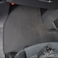 Двухслойные коврики EVA на Mitsubishi Delica D5 8мест пр.руль (2007->)