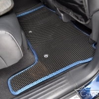 Двухслойные коврики EVA на Nissan Patrol VI Y62 3 ряда (2010->)