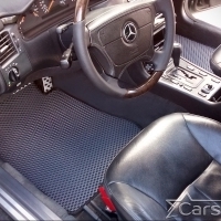 Двухслойные коврики EVA на Mercedes-Benz E-klasse II W210 4WD (1995-2002) 