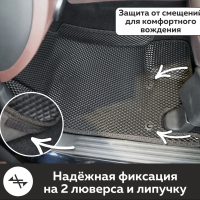 Автомобильные коврики EVA на Oting Paladin (2023->) 3D EVA MAX