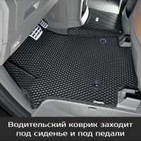 Автомобильные коврики EVA на Hyundai Staria 7 мест (2021->)