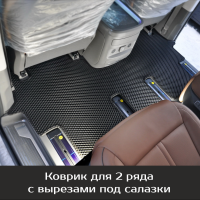 Автомобильные коврики EVA на Hyundai Staria 7 мест (2021->)