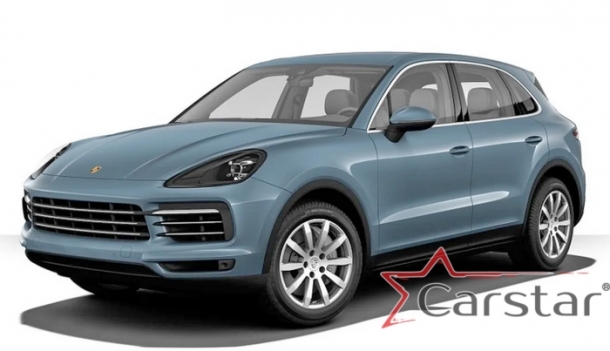 Текстильные коврики для Porsche Cayenne III (2017->)