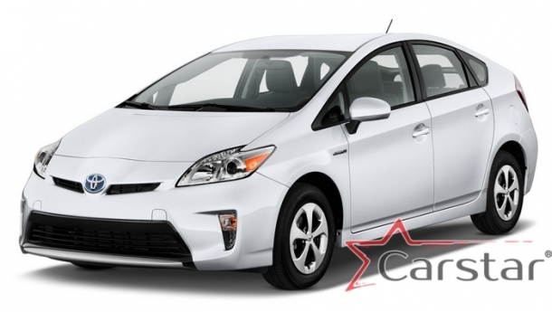 Автомобильные коврики EVA для Toyota Prius III (2009-2015) 