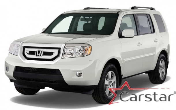 Двухслойные коврики EVA для Honda Pilot II (2008-2015)