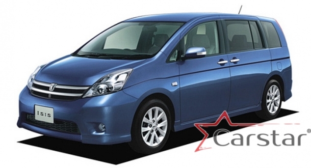 Автомобильные коврики EVA для Toyota Isis пр.руль 3 ряда (2004-2011)