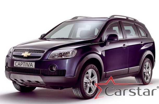 Текстильные коврики для Chevrolet Captiva 3 ряда (2006-2011)