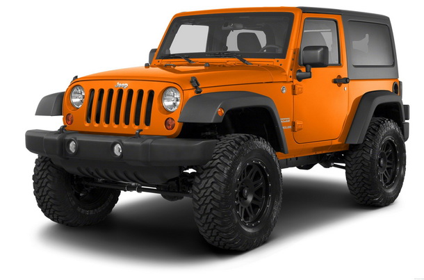 Двухслойные коврики EVA для Jeep Wrangler III (2007-2018) 