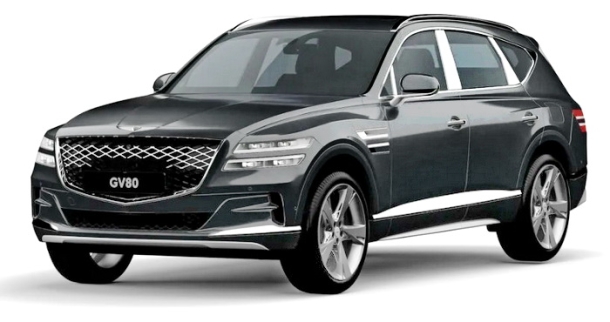 Текстильные коврики для Genesis GV80 (2020->)