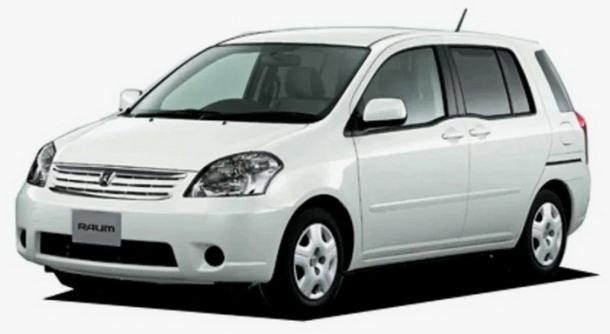 Текстильные коврики для Toyota Raum II пр.руль (2003-2011)