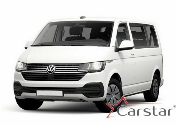 Двухслойные коврики EVA для Volkswagen Caravelle T6.1 рестайл (2019->)