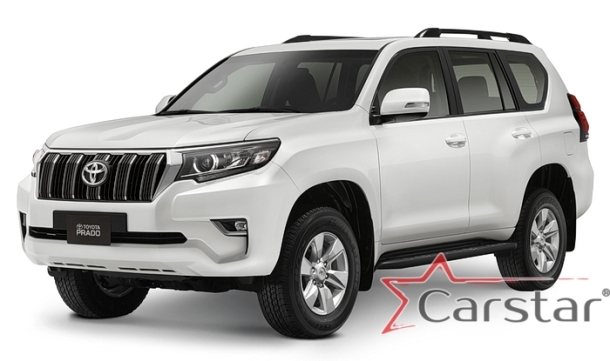 Автомобильные коврики EVA 3D для Toyota Land Cruiser Prado 150 рестайл (2013->)