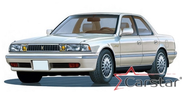 Автомобильные коврики EVA 3D для Toyota Cresta IV пр.руль (1992-1996)