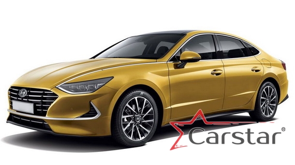 Автомобильные коврики EVA 3D для Hyundai Sonata VIII (2019-2023) 