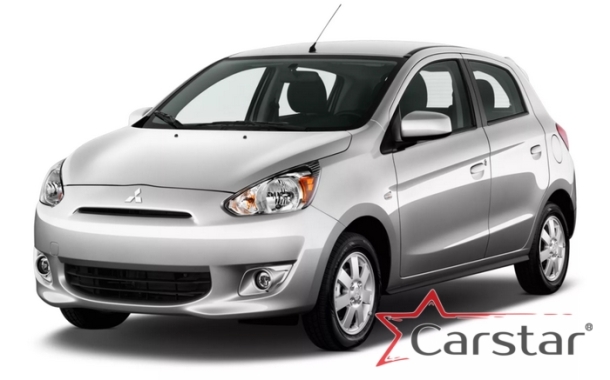 Автомобильные коврики EVA 3D для Mitsubishi Mirage VI (2012-2015)