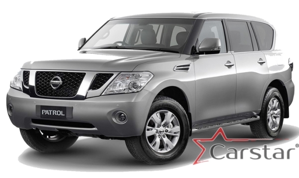 Автомобильные коврики EVA 3D для Nissan Patrol VI Y62 3 ряда (2010->)
