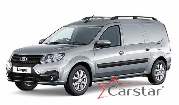 Автомобильные коврики EVA 3D для Lada Largus I рестайл _фургон (2021->)